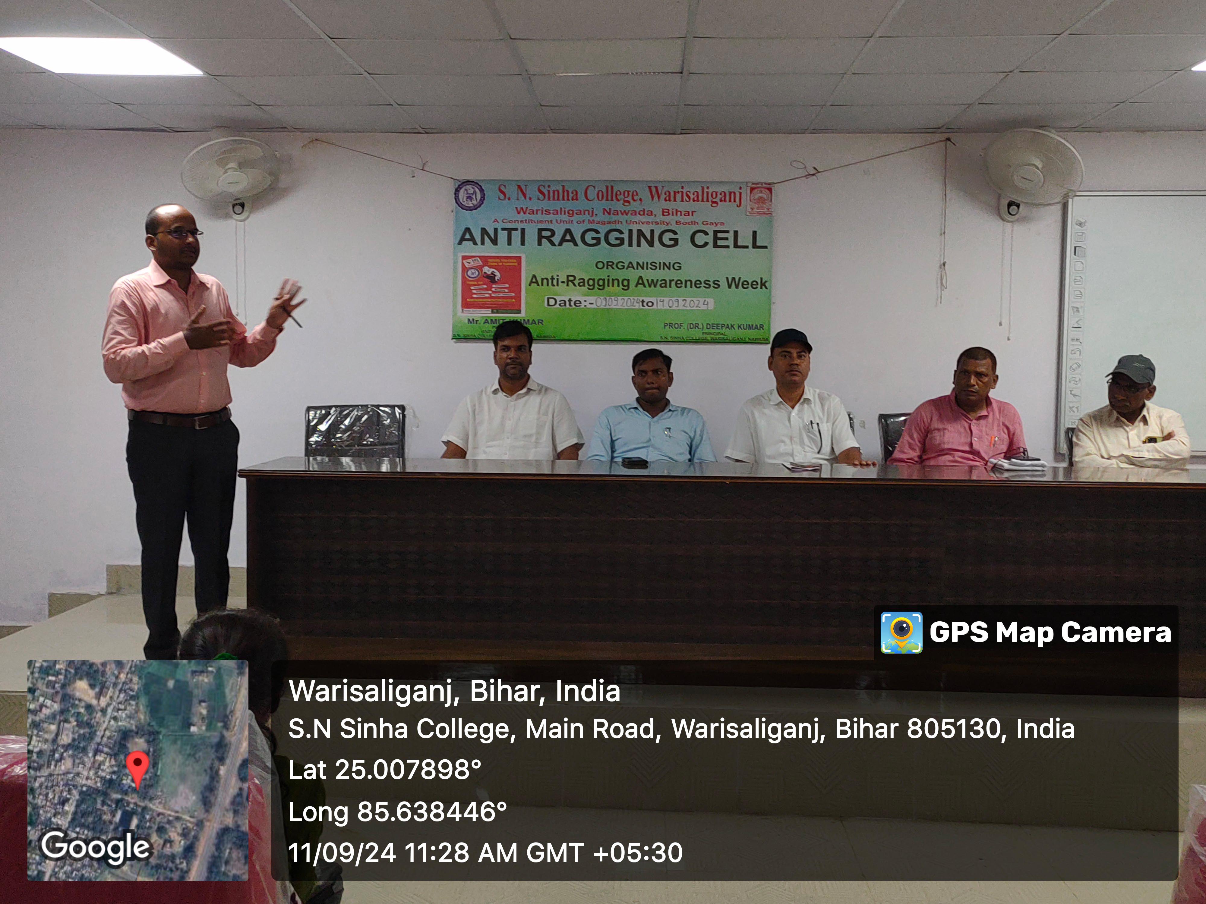 Anti Ragging Awareness  Week